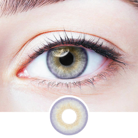 Violet Flower Purple | Moxielens Aurora Veil Colored Contacts -- Aurora Veil colored contacts | Moxielens