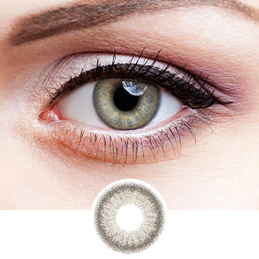 Sun Gold colored contact lenses