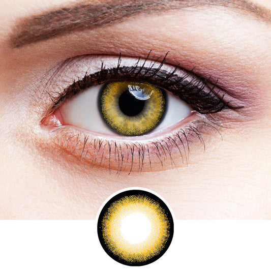 Holy Deer Brown colored contact lenses
