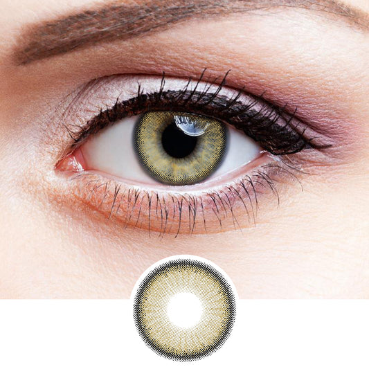 Pumpkin Carriage colored contact lenses