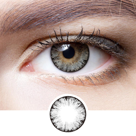 Ice Grey colored contact lenses