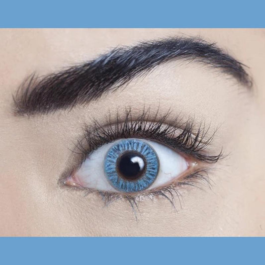 Haze blue eyes (12 months) colored contact lenses