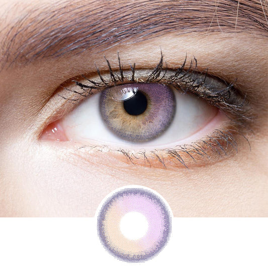 Crazy In Love With Flowers colored contact lenses