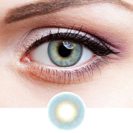 4D High-Gloss Blue | Moxielens Ocean Mist Colored Contacts ??Ocean Mist colored contacts | Moxielens