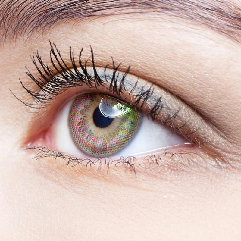 Summer Pollen Purple | Moxielens Aurora Veil Colored Contacts -- Aurora Veil colored contacts | Moxielens