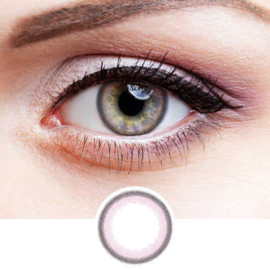 Luo Luoxi Powder colored contact lenses