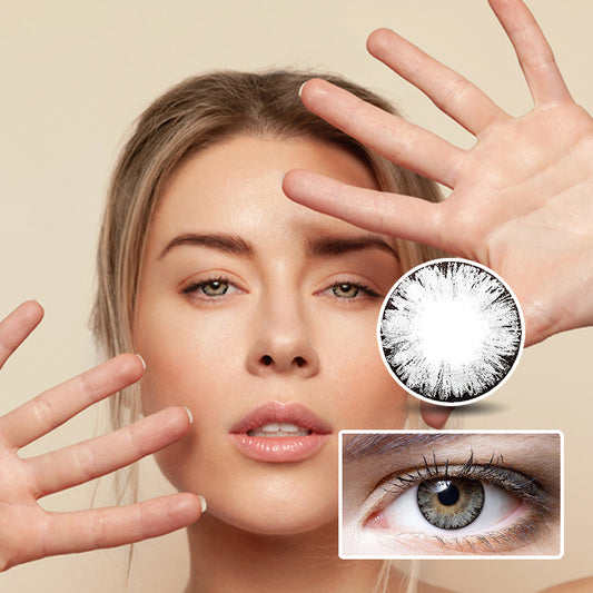 Ice Flower Gray | Moxielens Moonlight Colored Contacts -- Moonlight colored contacts | Moxielens