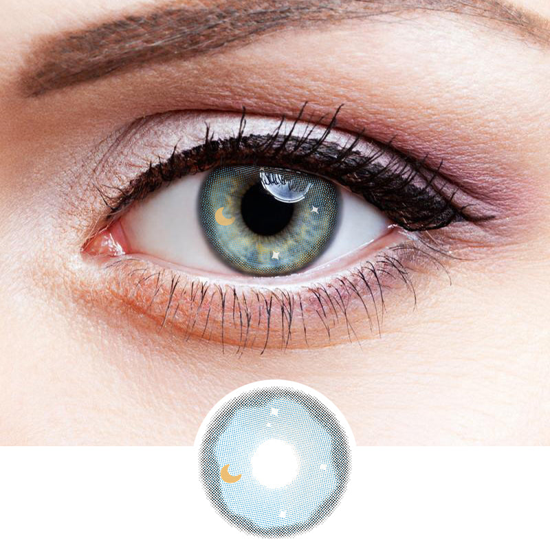 Starry Blue | Moxielens Ocean Mist Colored Contacts -- Ocean Mist colored contacts | Moxielens