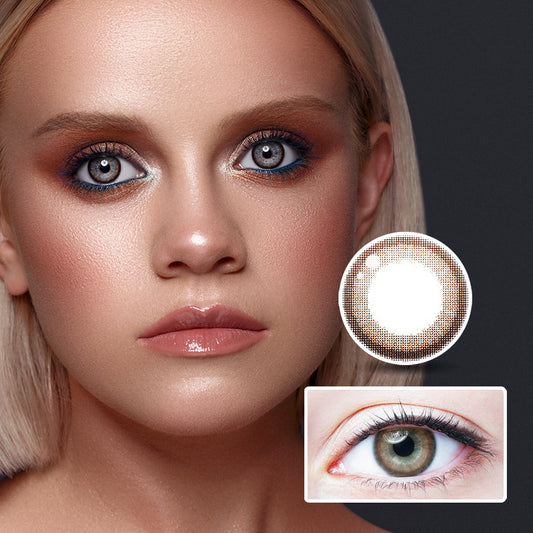 Gemstone Chocolate | Moxielens Earth Glow Colored Contacts -- Earth Glow colored contacts | Moxielens