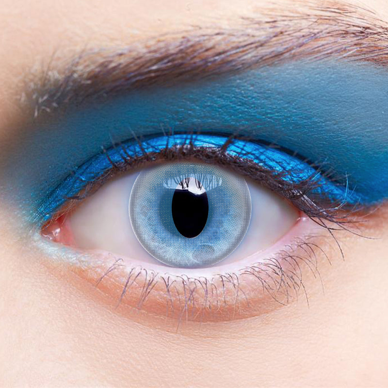Translucent Blue | Moxielens Ocean Mist Colored Contacts -- Ocean Mist colored contacts | Moxielens