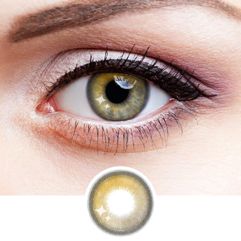 Gradient Sunset colored contact lenses