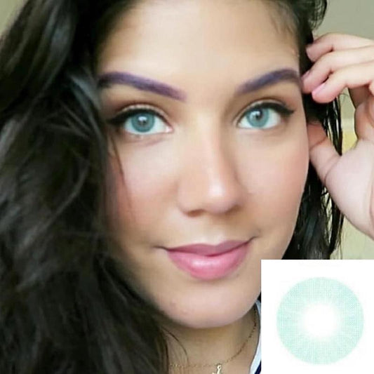 Natural Starlight Blue (12 months) colored contact lenses