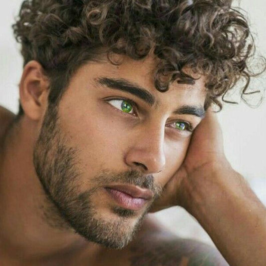 Men's Pure Green (12 Months) colored contact lenses