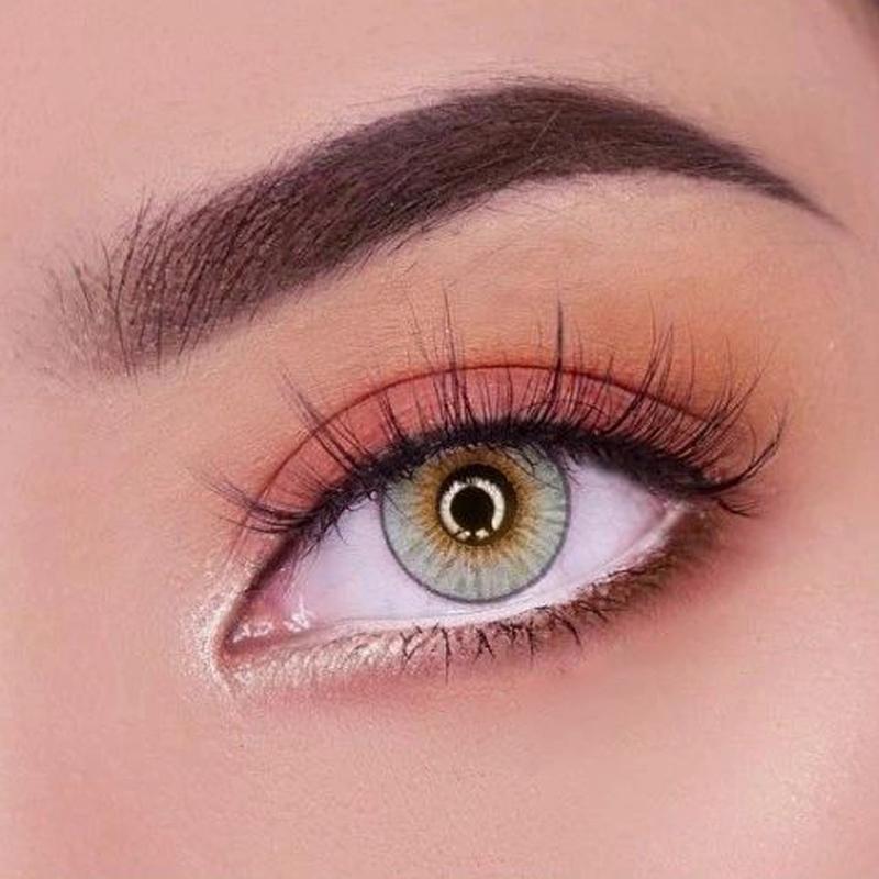 Big Eye Candy Blue Green (12 months) colored contact lenses
