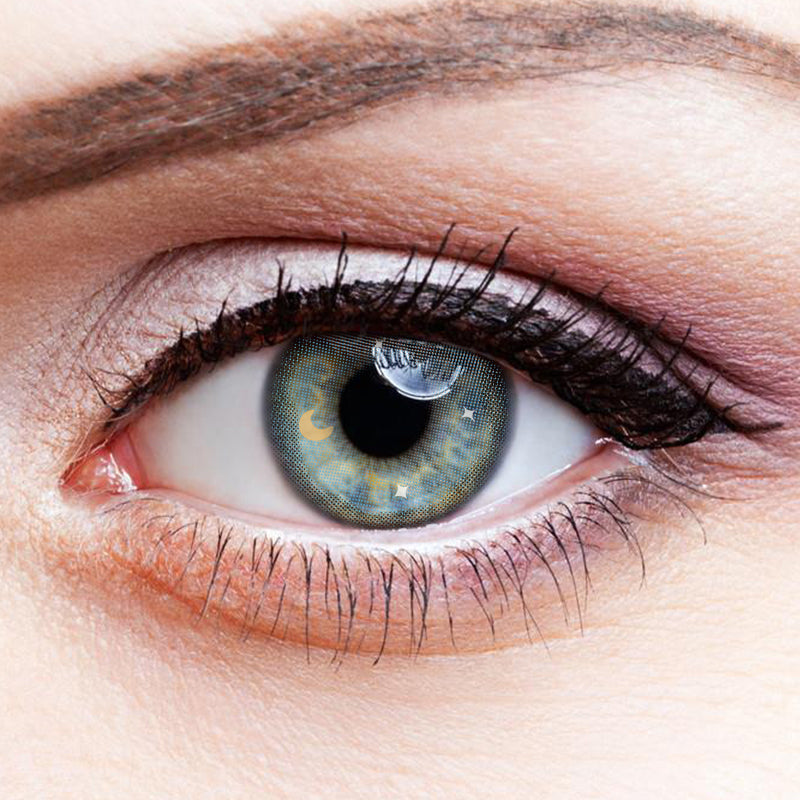Starry Blue | Moxielens Ocean Mist Colored Contacts -- Ocean Mist colored contacts | Moxielens