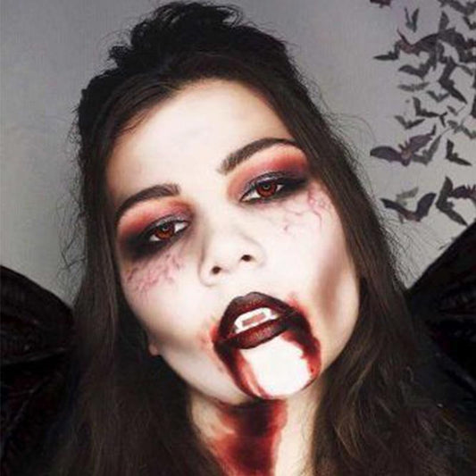 cosplay red Halloween (12 months) colored contact lenses