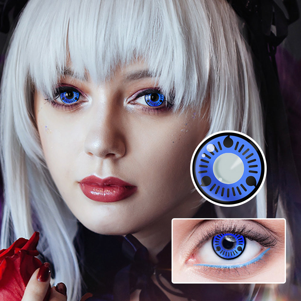 Blue Triple Hook | Moxielens Ocean Mist Colored Contacts ??Ocean Mist colored contacts | Moxielens