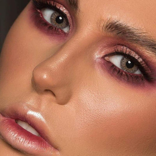 Natural Cool Grey (12 Month) colored contact lenses