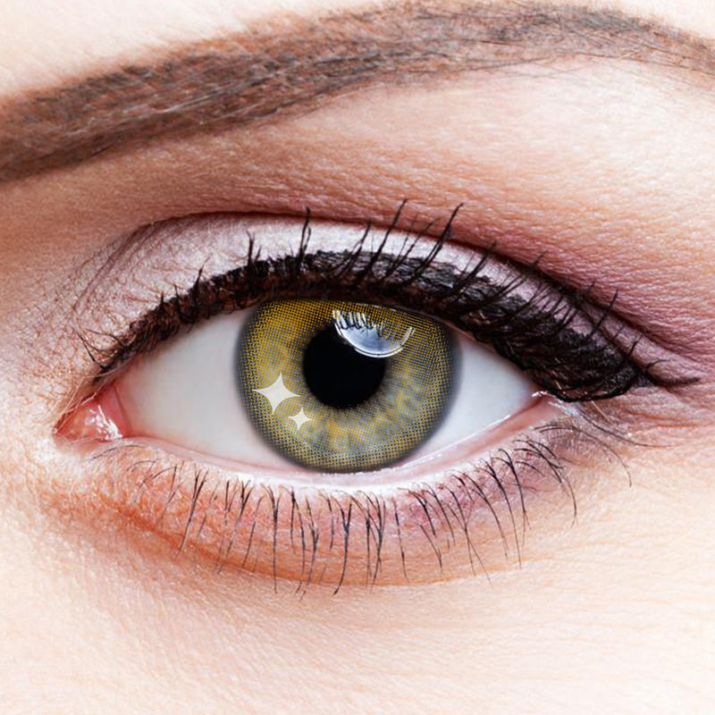 Gradient Sunset colored contact lenses