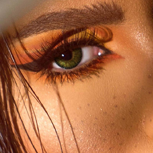 Natural Cool Green (12 Month) colored contact lenses
