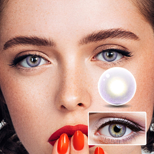 4D Highlight Purple | Moxielens Aurora Veil Colored Contacts ??Aurora Veil colored contacts | Moxielens