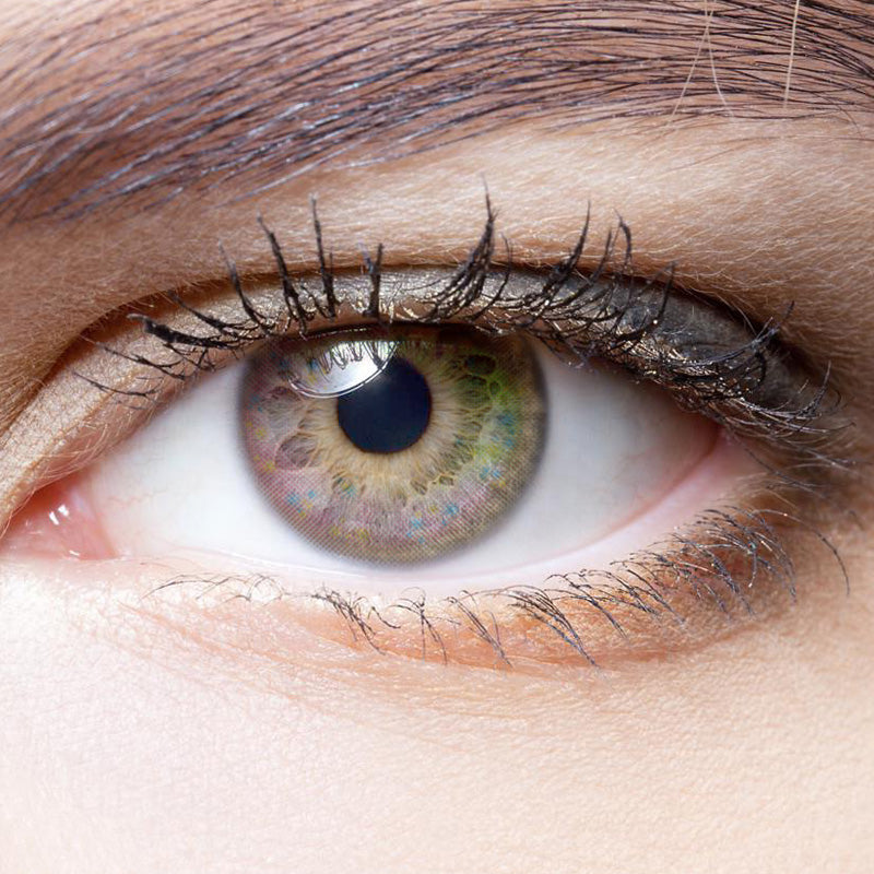 Summer Pollen Purple | Moxielens Aurora Veil Colored Contacts -- Aurora Veil colored contacts | Moxielens