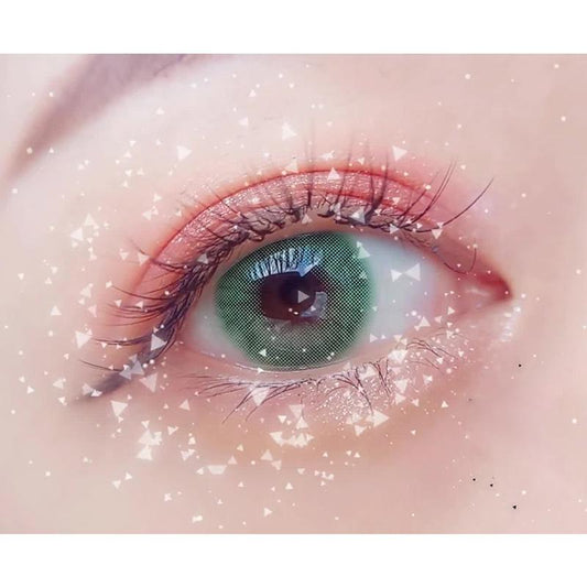 Natural Starlight Green (12 months) colored contact lenses