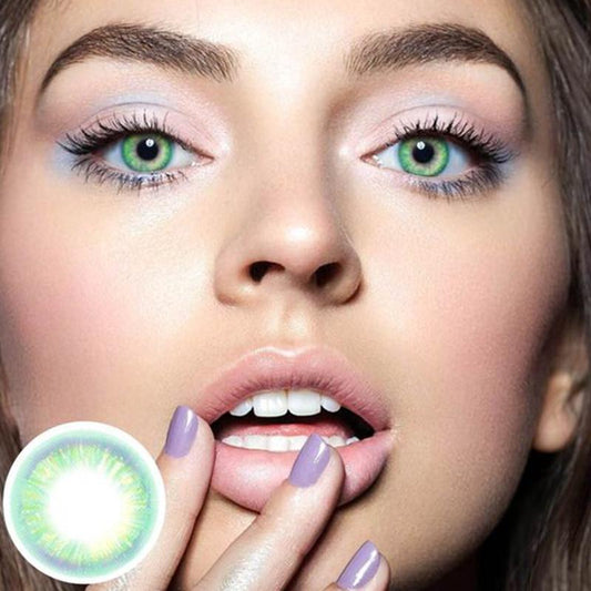 Russian grass green role-playing colored contact lenses