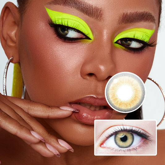 Himalayan Brown | Moxielens Earth Glow Colored Contacts -- Earth Glow colored contacts | Moxielens