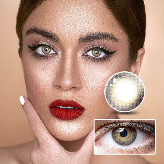 Neon Gold Pink Purple | Moxielens Aurora Veil Colored Contacts -- Aurora Veil colored contacts | Moxielens
