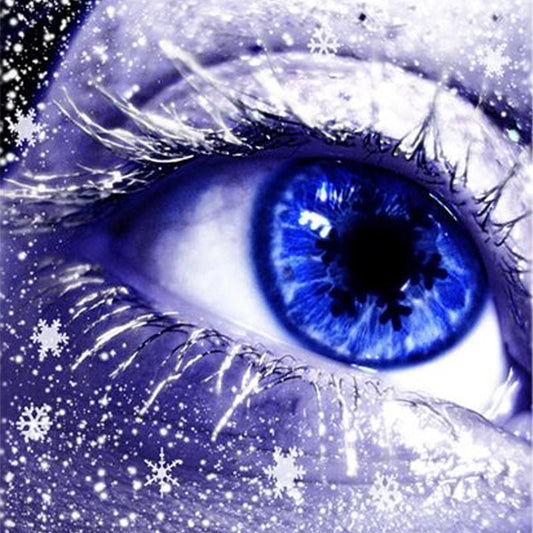 Bright blue starry sky (12 months) colored contact lenses