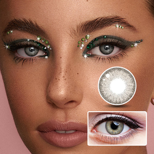 Sun Gold colored contact lenses