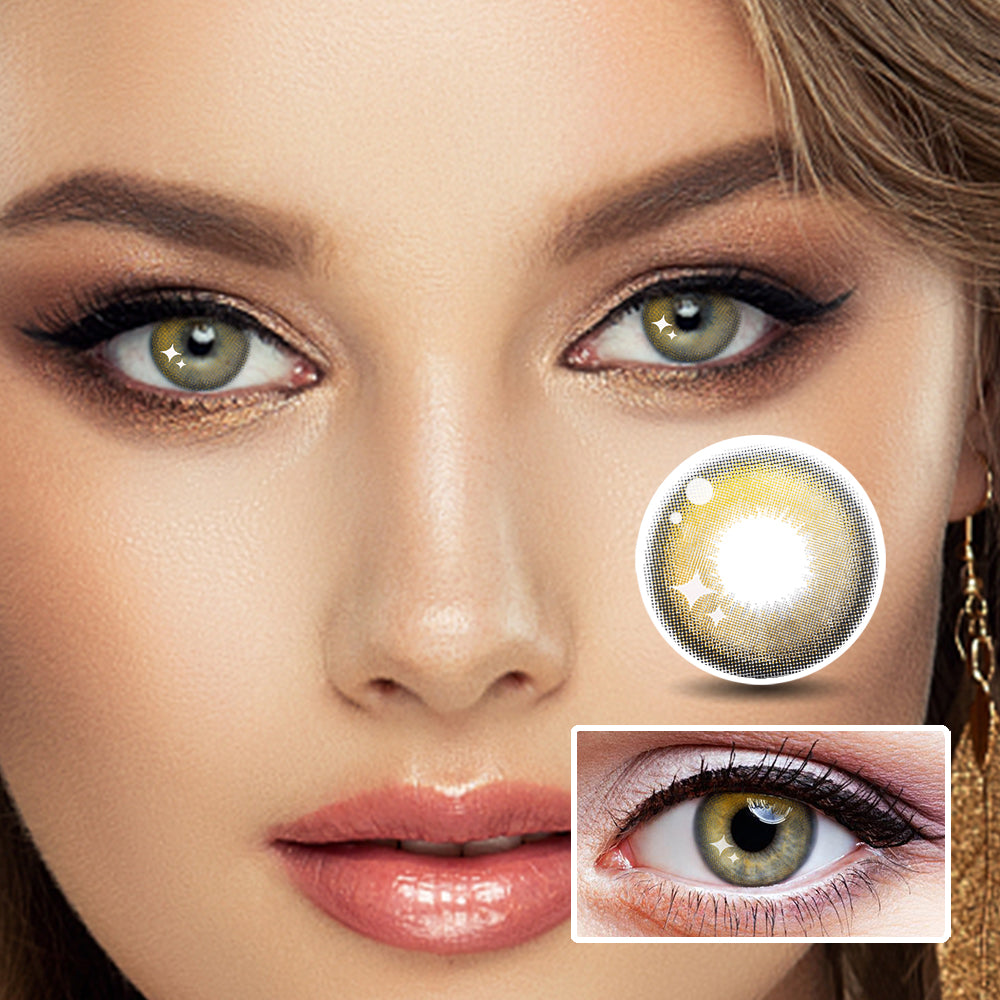 Gradient Sunset colored contact lenses