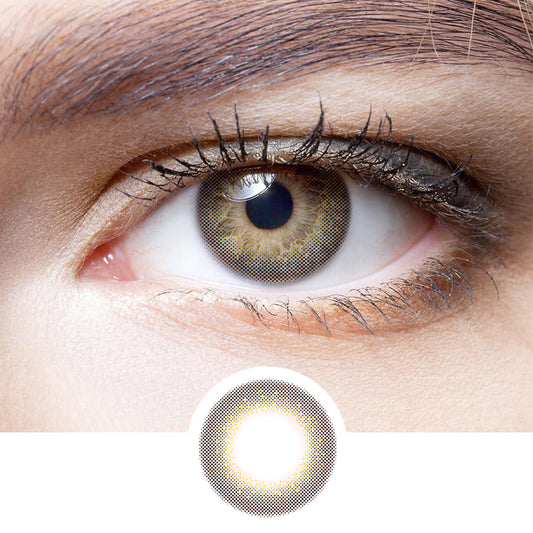 Neon Gold Pink Purple | Moxielens Aurora Veil Colored Contacts -- Aurora Veil colored contacts | Moxielens