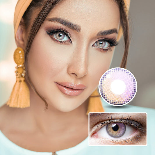 Crazy In Love With Flowers colored contact lenses