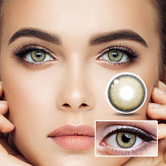 Pumpkin  Carriage colored contact lenses