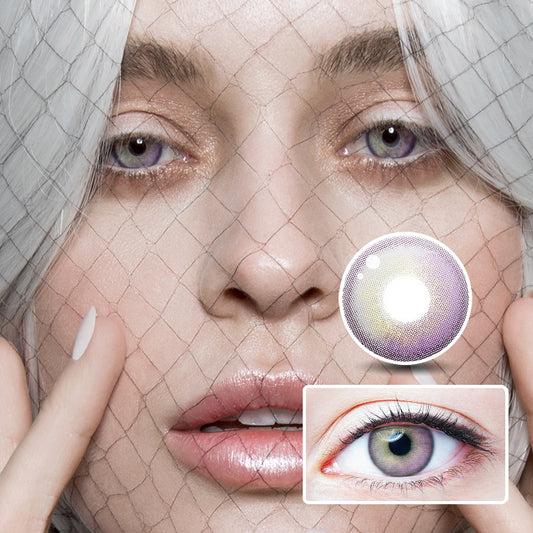 Juniper Purple | Moxielens Aurora Veil Colored Contacts