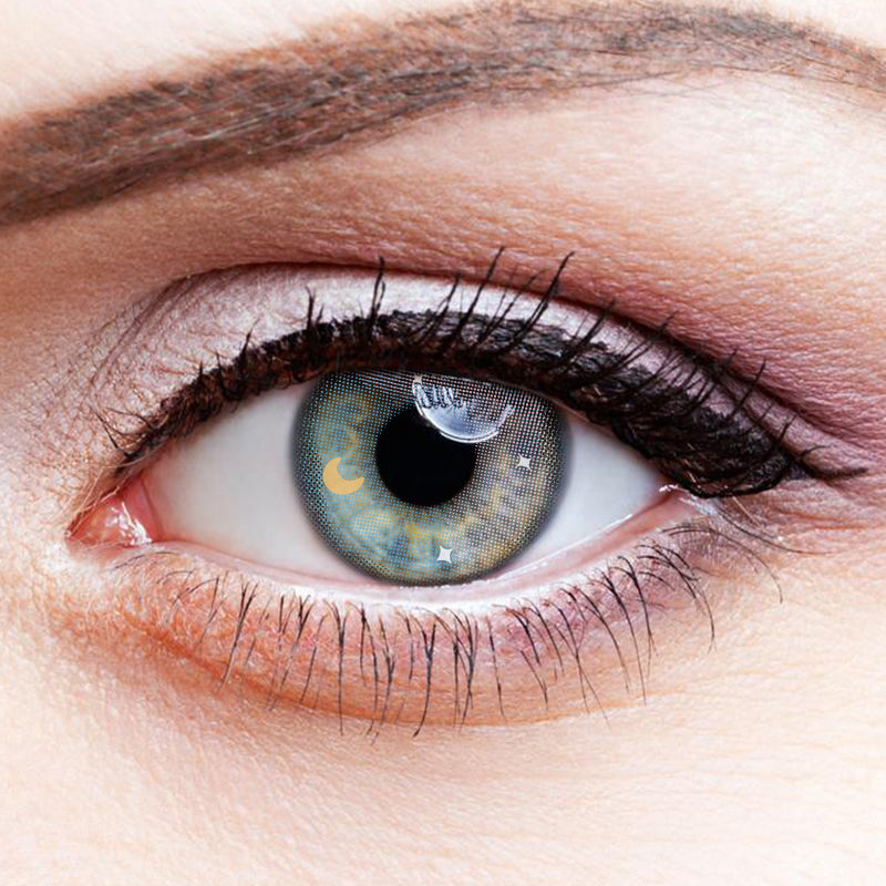 Starry Sky Gradient | Moxielens Ocean Mist Colored Contacts -- Ocean Mist colored contacts | Moxielens