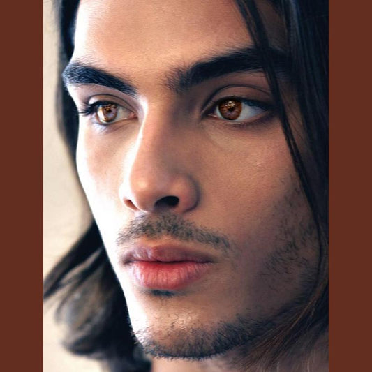 Men's Beast Red (12 months) colored contact lenses