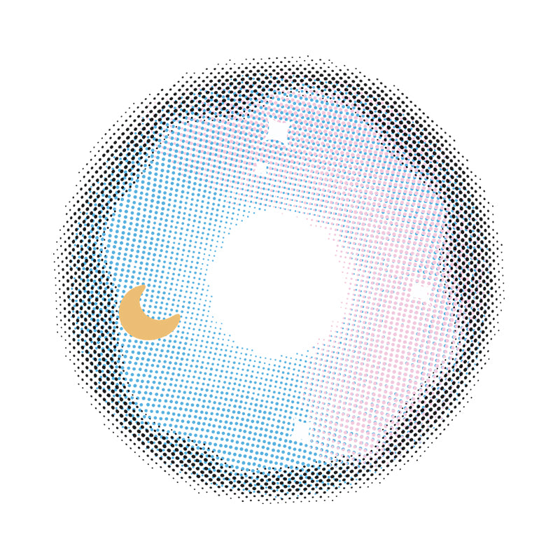 Starry Sky Gradient | Moxielens Ocean Mist Colored Contacts -- Ocean Mist colored contacts | Moxielens